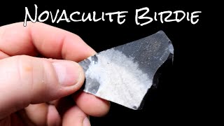 Flintknapping a Novaculite Birdie With Indirect Percussion amp Presure [upl. by Hastie]