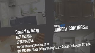 North West Joinery Coatings Ltd – Professional Paint Spraying [upl. by Leelahk]