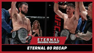 Eternal 80 Salkilld vs Pastore  Recap Plus a look ahead to Eternal 81 Fraser vs Anderson [upl. by Lynea]