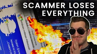 Scammer Faces Hacker amp Loses Everything [upl. by Ainirtac]