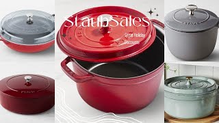 StaubWilliamsSonoma Holiday Sales Huge Savings Kitchen Essentials November 2023 [upl. by Sheehan]