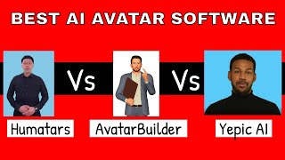 Humatars Synthesys Vs AvatarBuilder Vs Yepic AI  Which AI avatar service is best for you [upl. by Natala]