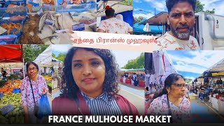 பிரான்ஸ் 🇫🇷 முல்ஹவுஸ் சந்தை  France Mulhouse Market  Travel HemasLife [upl. by Jacobo]