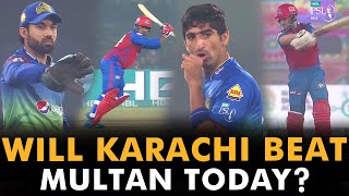 Will Karachi Beat Multan Today  Multan Sultans vs Karachi Kings  Match 23  HBL PSL 7  ML2G [upl. by Herwig54]