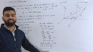 Fictitious or Pseudo Force  Noninertial Frame  Classical Mechanics Lectures [upl. by Mitzie315]