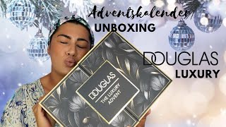 Douglas Luxury Adventskalender 2024 Unboxing  Adventskalender 2024 Unboxing l Elanhelo [upl. by Ailina]