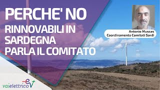 Rinnovabili in Sardegna Parla il coordinamento dei comitati sardi contro la speculazione energetica [upl. by Ahseikram]