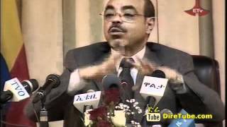 Interview with Prime Minister Meles Zenawi  Part 6 [upl. by Lyrrehs835]