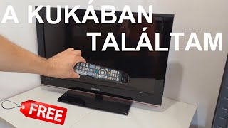 A szemétben talált FULL HD LCD TV története SAMSUNG LE32B530P7  Kukában találtam 2 [upl. by Thapa]