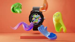 Kenny Scharf x Movado  BOLD TR90 Featuring Blobzmos [upl. by Artinad784]