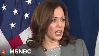 Vice President Kamala Harris turns up the heat as Trump sees her as more of a political threat [upl. by Ynagoham688]