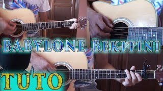 BABYLONE Bekitini TUTO Guitare [upl. by Zenobia269]