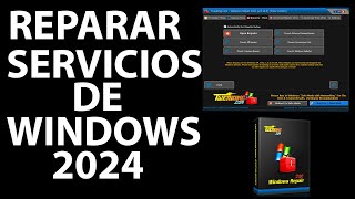 ✅Como Reparar y Restablecer los Servicios de Windows 10 con Windows Repair Software 2024🖱️ [upl. by Sorazal]