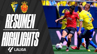 Highlights J33 Cádiz CF vs RCD Mallorca  RCD Mallorca [upl. by Taryn]