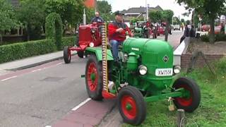 Oldtimerrit Doornspijk bezoekt Oosterwolde [upl. by Ayanat308]