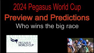 3 Horses I like in the 2024 Pegasus World Cup [upl. by Darin]