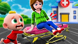 Pregnant Mommy Gets Boo Boo  Take Care of Mommy  Funny Kids Songs amp More Nursery Rhymes [upl. by Agarhs]