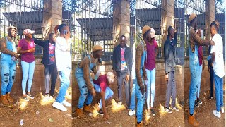 DROPPING MONEY PRANK 💰 DEM NDO MWIZI HAPAviralvideo funny cyprianjoker prankster trending [upl. by Sido]