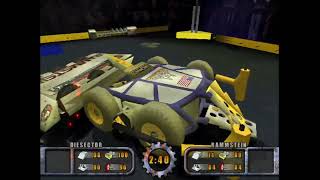 BattleBots GameCube video game Dissector vs Rammstein [upl. by Onid]