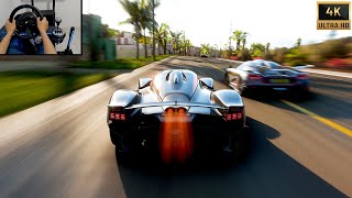 Aston Martin Valkyrie Goliath Race Unbeatable  Forza Horizon 5  Thrustmaster T300 [upl. by Ikcin236]