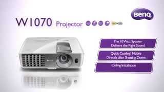 Introducing the BenQ W1070 projector [upl. by Esilram]