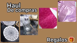 Haul de compras  regalos  recorrido [upl. by Longerich]