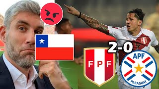 CHILENOS SE ENTERAN EN VIVO GOLES DE PERU¡NOS DEJAN SIN MUNDIAL POR SEGUNDA VEZ [upl. by Haidabo]