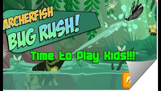 PBS Wild Kratts Archerfish bug rush game [upl. by Yellek]