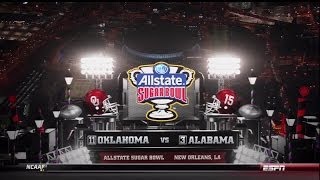 2014 Sugar Bowl  OU vs Alabama [upl. by Worsham308]