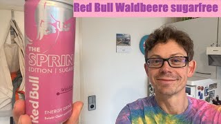 Red Bull Waldbeere Sugarfree im Test So schmeckt die Frühlings Edition 2024 [upl. by Anoy]