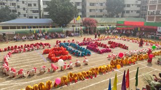 Manarat Dhaka International School And College Annual Sports Day202324  DisplayAll students [upl. by Hekker]