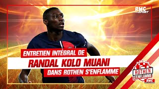 Lentretien intégral de Randal Kolo Muani dans Rothen senflamme [upl. by Elkcim473]