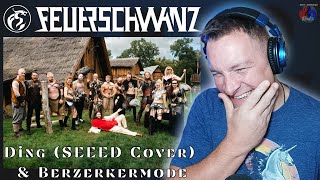 FEUERSCHWANZ  Ding SEEED Cover amp  Berzerkermode 🇩🇪 Music Video  DaneBramage Rocks Reaction [upl. by Verna]