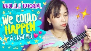 We Could Happen AJ Rafael Ukulele Tutorial [upl. by Ledba]