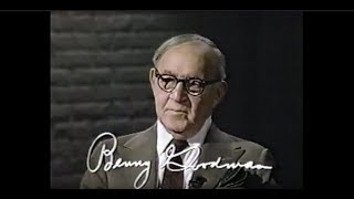 Benny Goodman  1981 Interview [upl. by Mame]