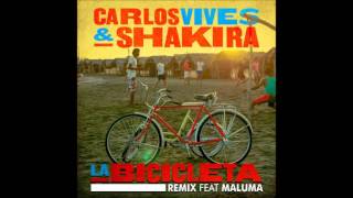 Carlos Vives amp Shakira  La Bicicleta Urban Remix Feat Maluma [upl. by Bryan444]