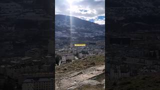 Sion  Valais  Switzerland TOP VIEW mountains sion valaiswallis valais switzerland [upl. by Thalassa]