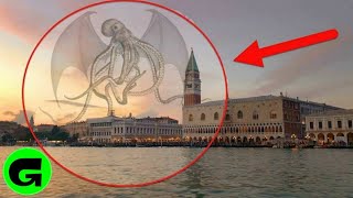 TOP 5 REAL LIFE CTHULHU CAUGHT ON CAMERA amp SPOTTED REAL LIFE [upl. by Eiramasil]