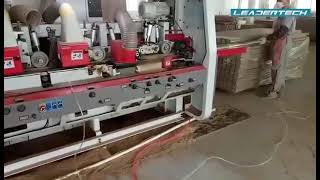 How does 4 Side Planer work  6AXIS 4 Side Moulder [upl. by Cristen]