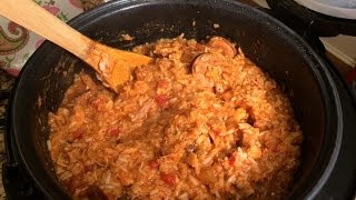 Jambalaya Rice Cooker Recipe [upl. by Morven]