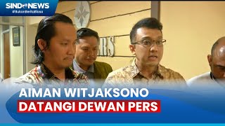 Aiman Witjaksono Datangi Dewan Pers [upl. by Ternan]