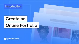 Introduction Create a Portfolio with Portfoliobox [upl. by Eicirtap862]