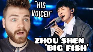 First Time Hearing Zhou Shen quotBig Fishquot  Live Singer 2020  Reaction [upl. by Ajiram179]