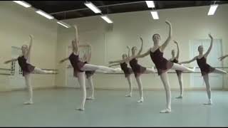 Vaganova Ballet Academy Classical Exam 4th Class  Center [upl. by Emanuele]