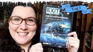 UNBOXING Kosmos Adventskalender  Das Ticket ins Verderben  Einführung  Tag 1  erster Fehler [upl. by Lehcear]