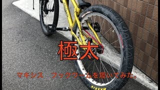 MAXXIS HOOKWORMを履いてみた。フックワーム 極太 Vlog68 [upl. by Leerzej289]