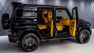 2023 Black Mercedes AMG G63 Brabus G800  Savage Luxury SUV in Detail [upl. by Trixy]