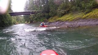 Whitewater Canoeing on the Cowichan River [upl. by Une]