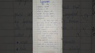 Understanding Lysosomes Class 11 Biology Notes Structure and Functions  Lysosome Definition [upl. by Gauthier]