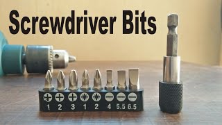 How To Use a Screwdriver Bits With Drill Correctly [upl. by Naihtniroc]